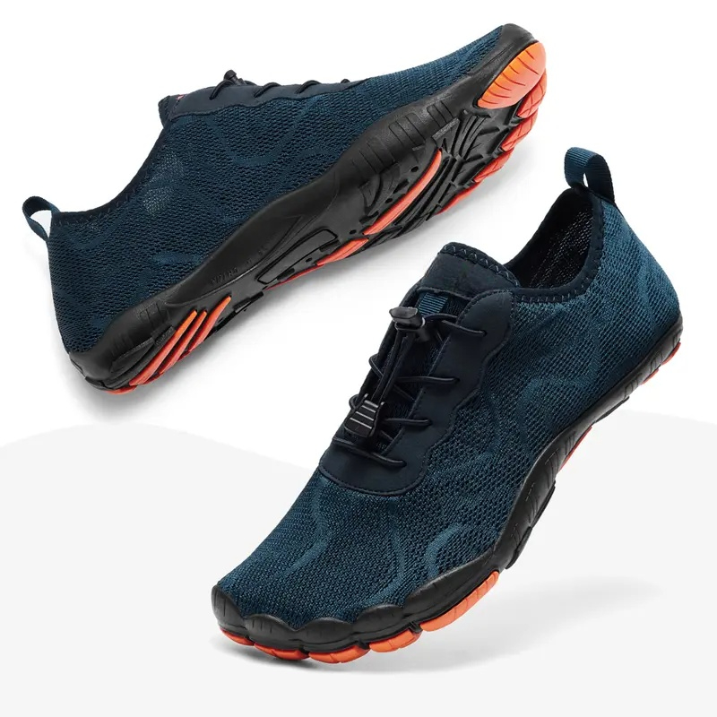 Men Wide Toes Barefoot Lightweight Breathable Water Creek Shoes