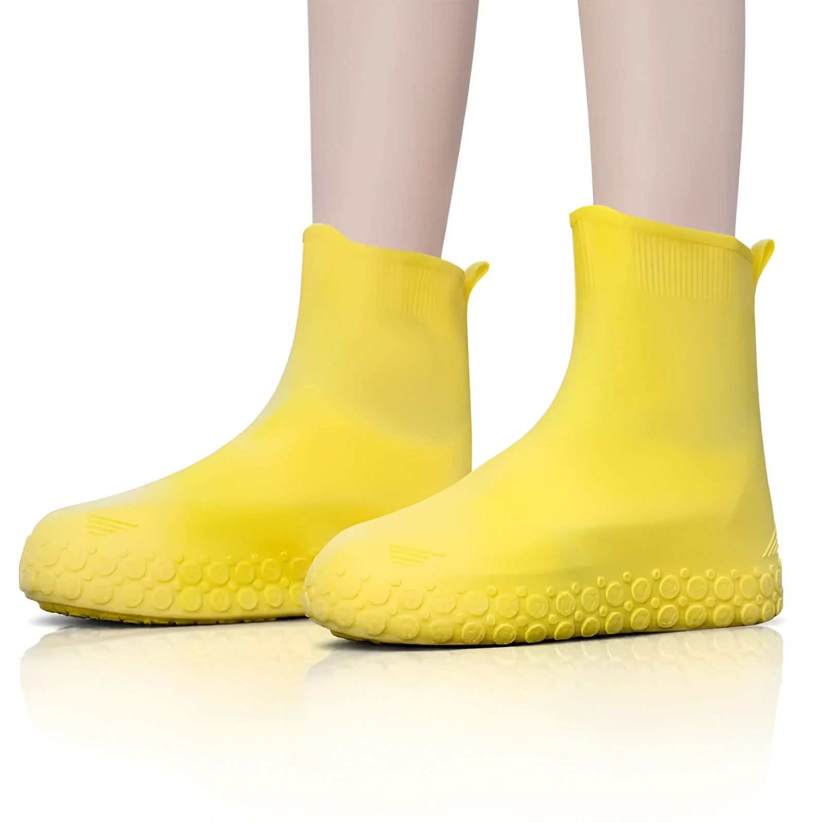 Reusable Waterproof Silicone Shoe Covers With Non Slip Sole