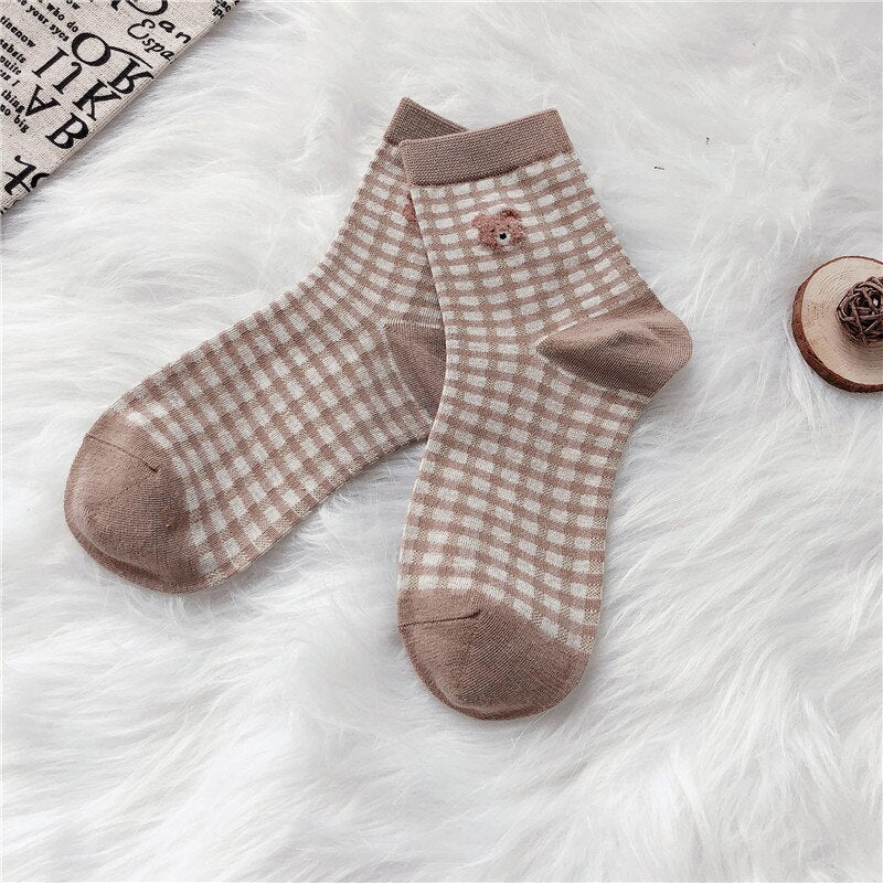 Autumn Printed Casual Socks