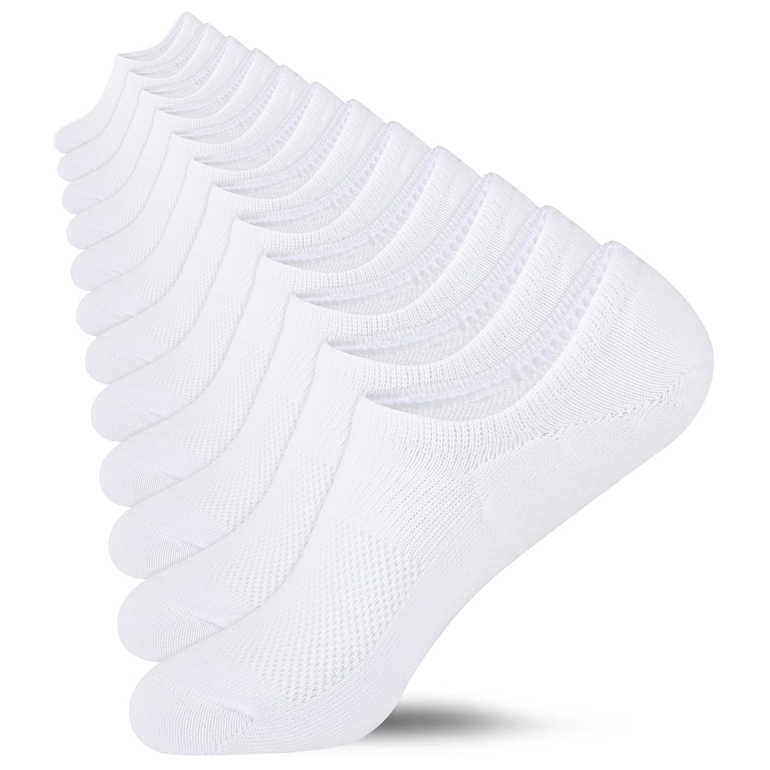 Casual Low Cut Socks For Flats And Loafers For Women