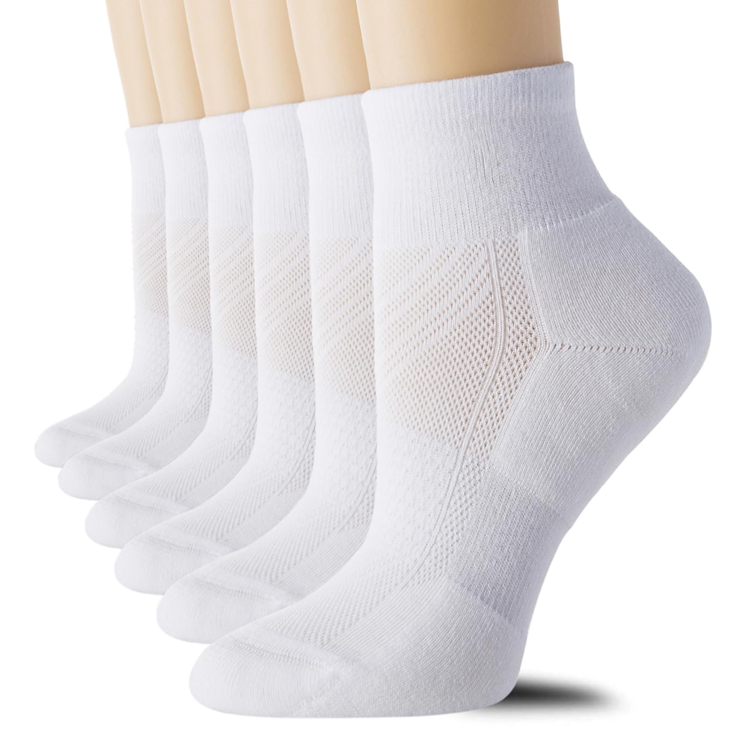 Pack Of Running Athletic Cushioned Sport Socks 6 For Women