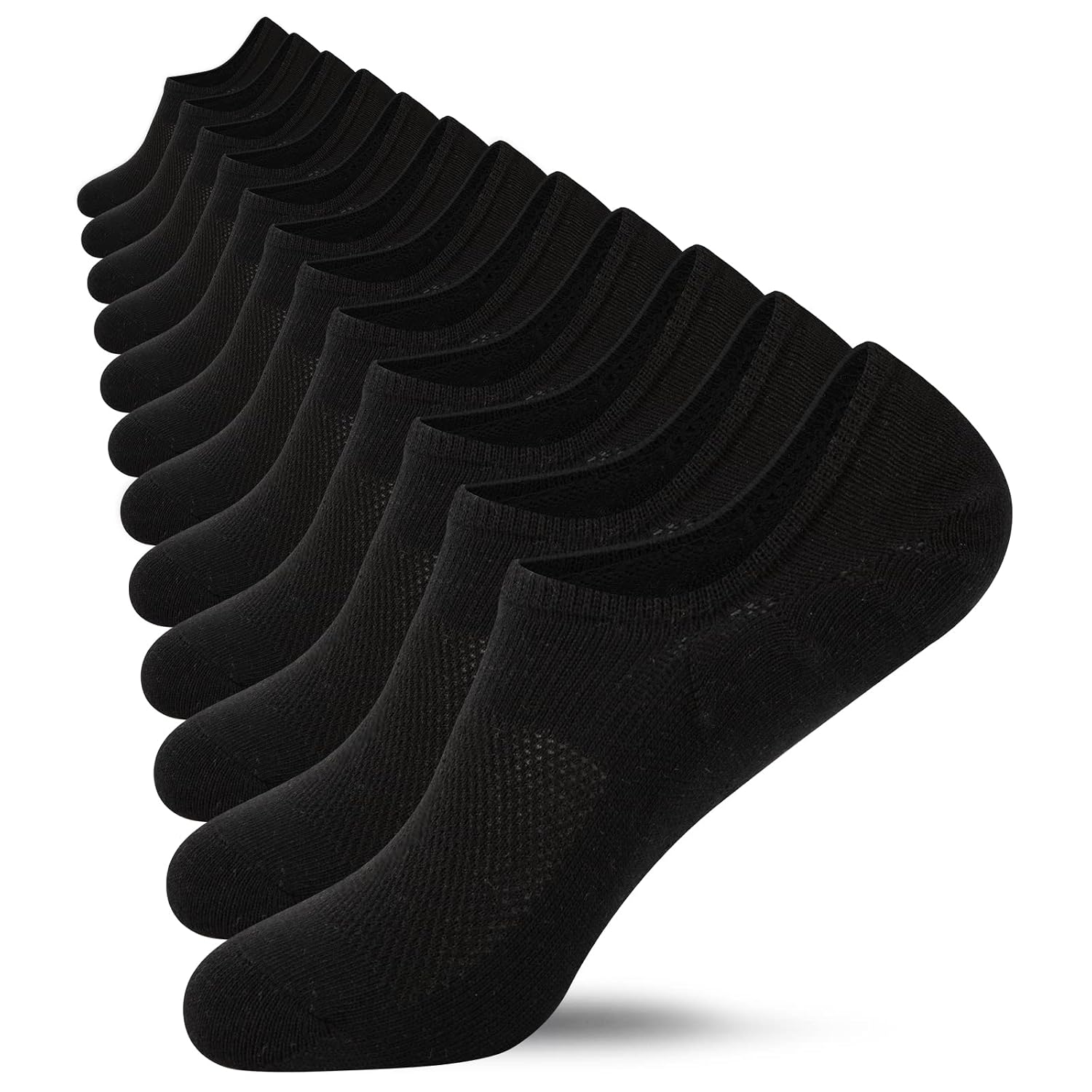 Casual Low Cut Socks For Flats And Loafers For Women