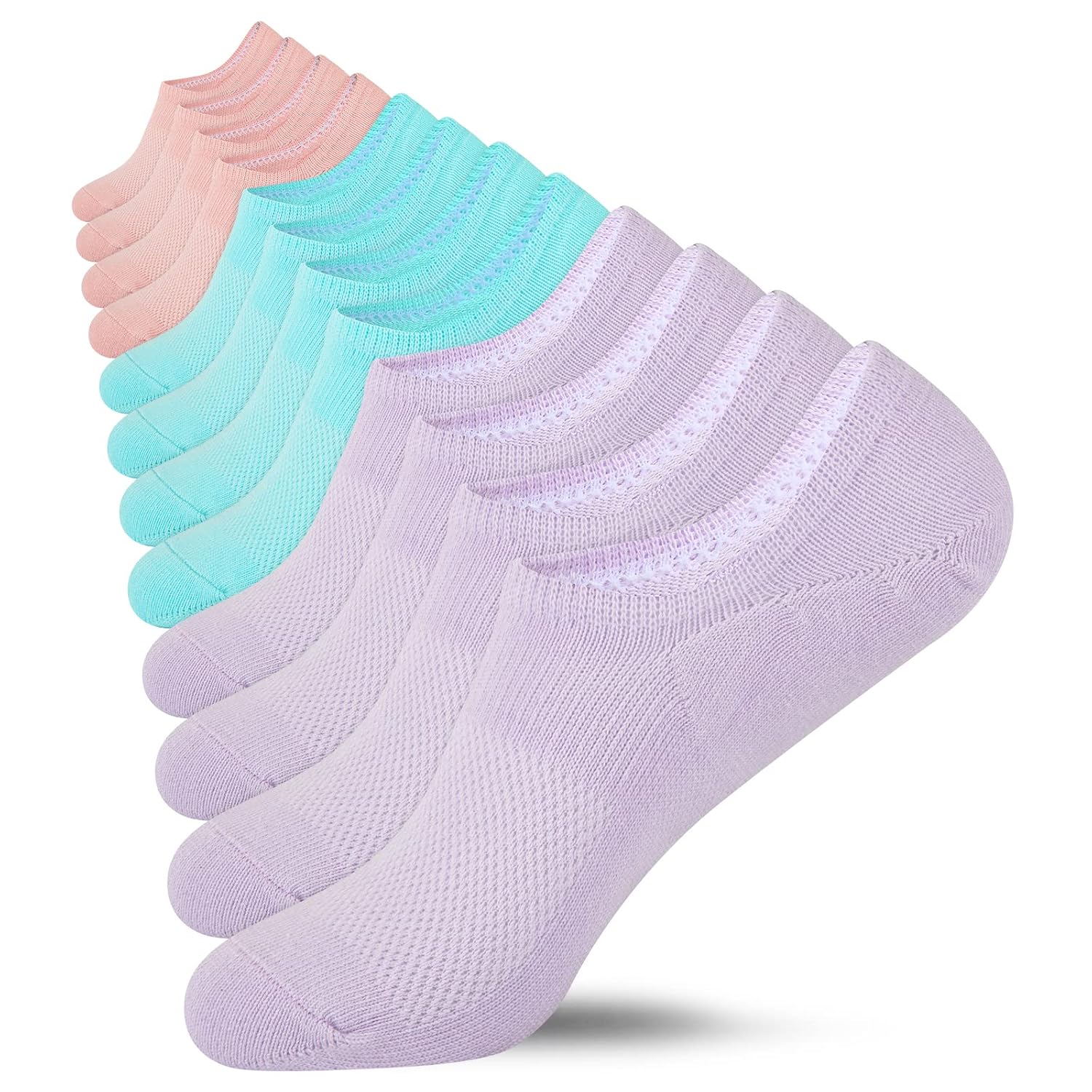 Casual Low Cut Socks For Flats And Loafers For WomenCasual Low Cut Socks For Flats And Loafers For Women - Image 3