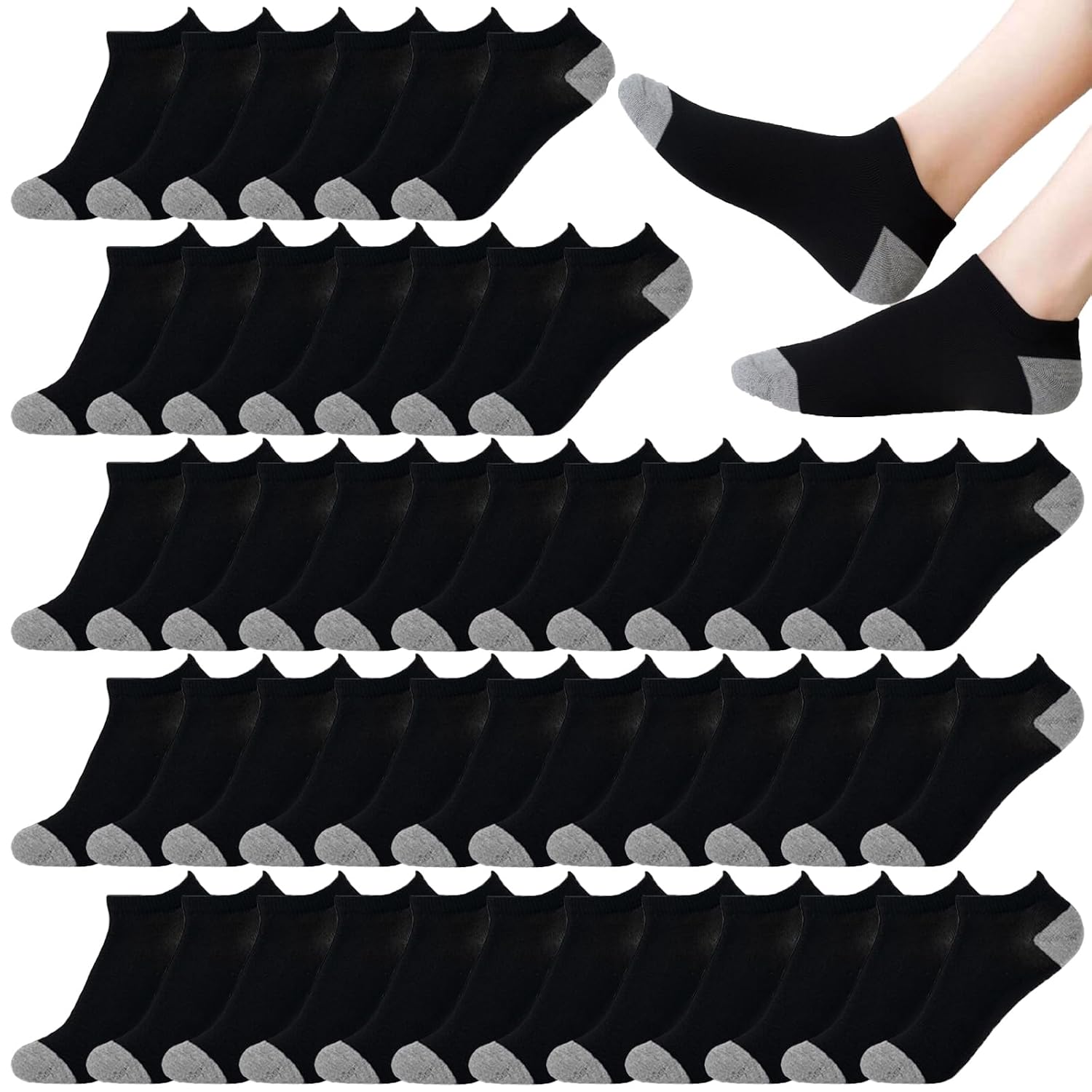 Casual Low Cut Athletic Sport Socks For WomenCasual Low Cut Athletic Sport Socks For Women - Image 12