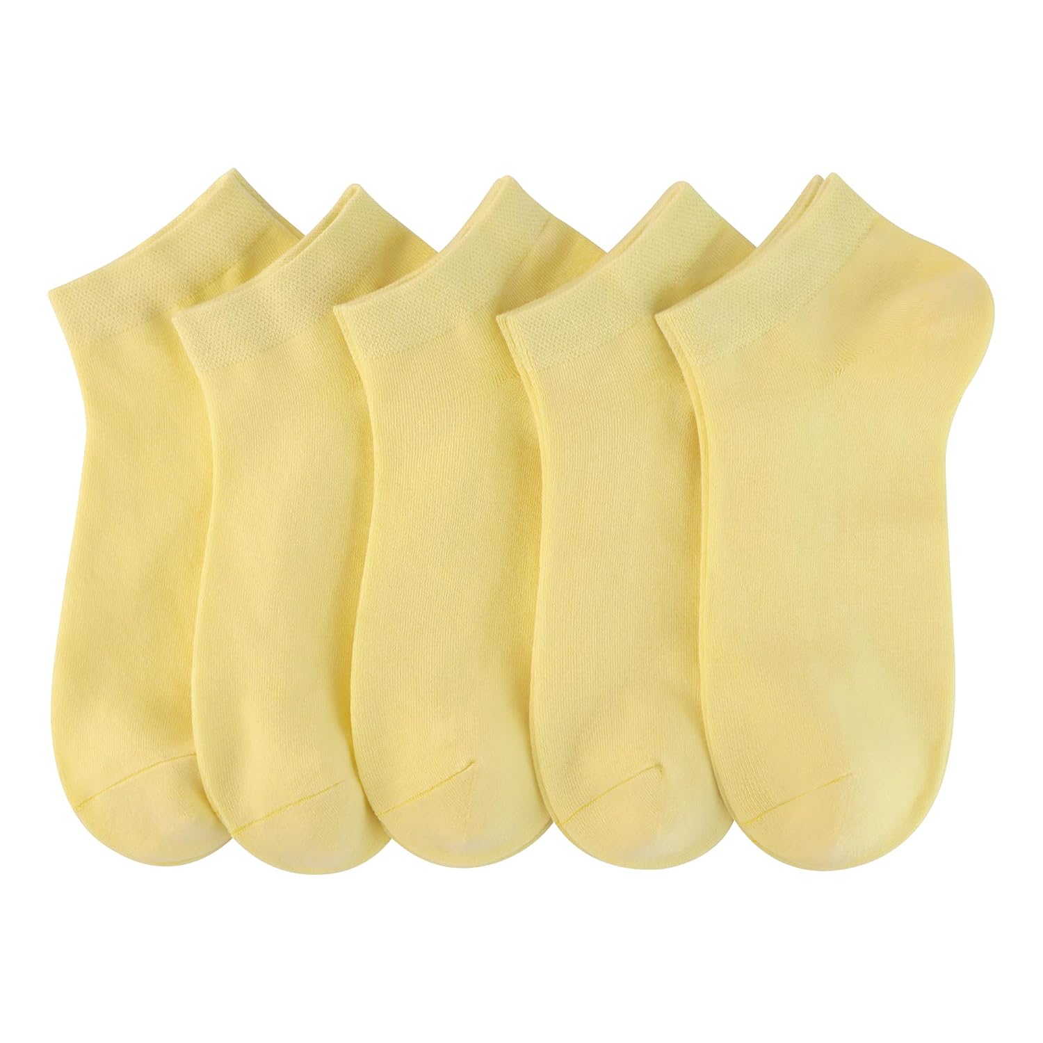 5 Pair Soft Low Cut Socks For Everyday Wear