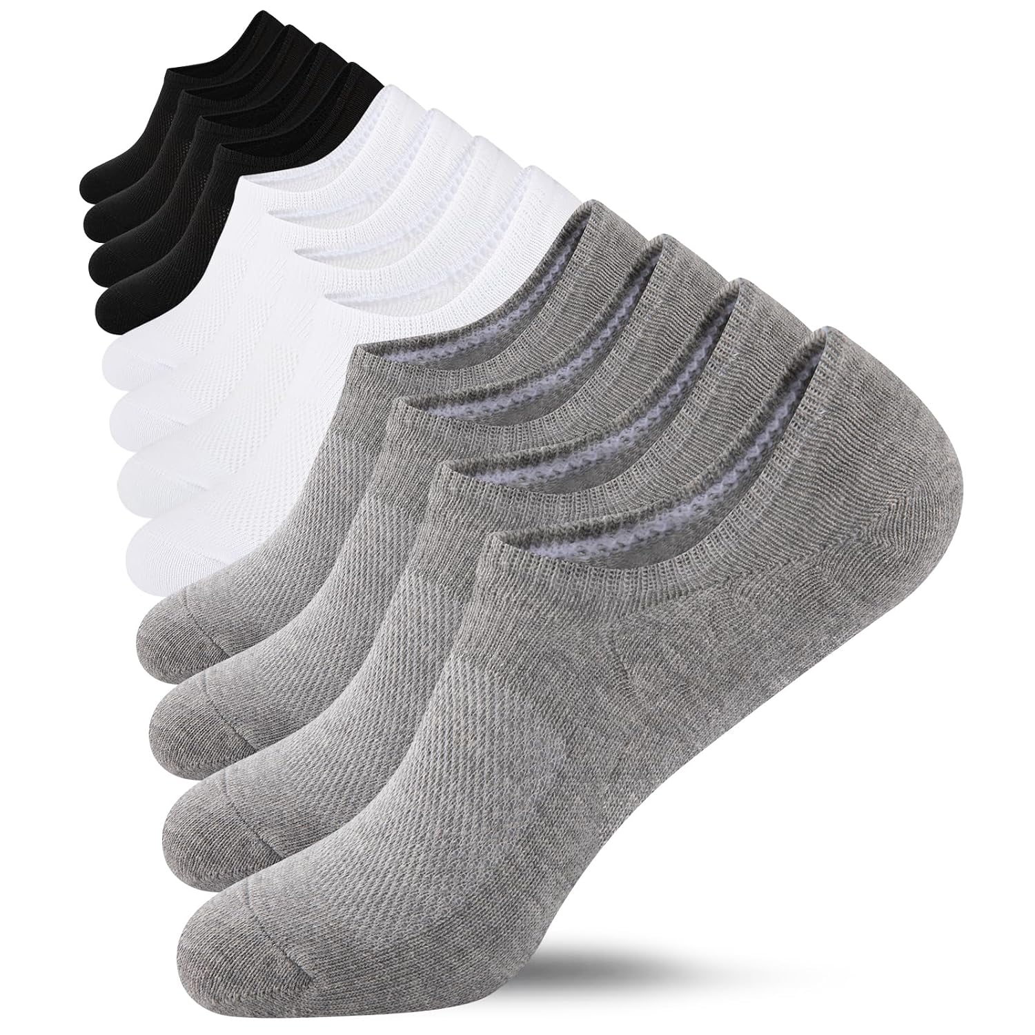 Casual Low Cut Socks For Flats And Loafers For WomenCasual Low Cut Socks For Flats And Loafers For Women - Image 2