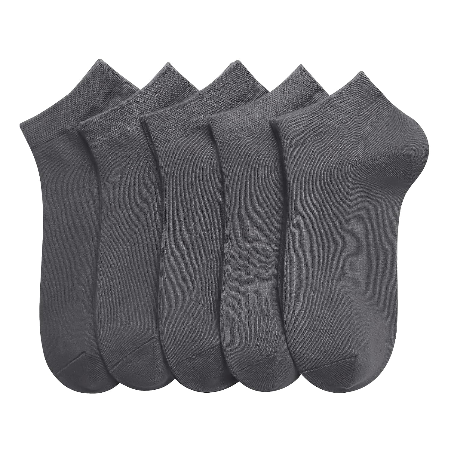 5 Pair Soft Low Cut Socks For Everyday Wear