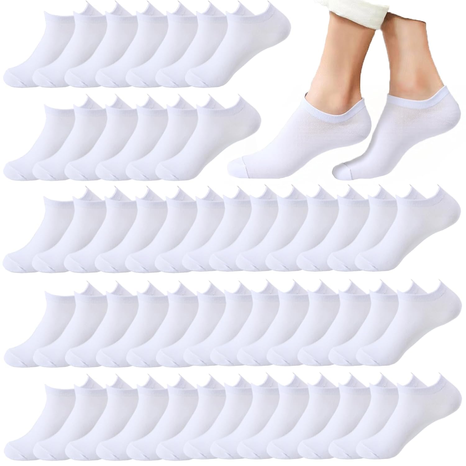 Casual Low Cut Athletic Sport Socks For WomenCasual Low Cut Athletic Sport Socks For Women - Image 15
