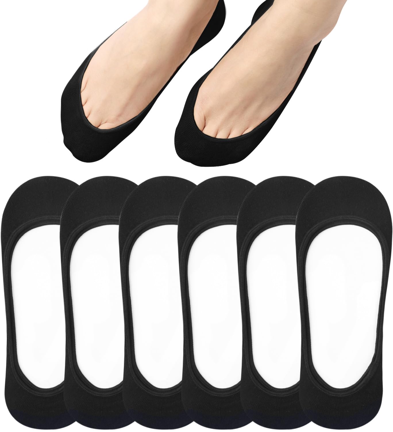 Comfortable Low Cut Socks For Flats And Loafers