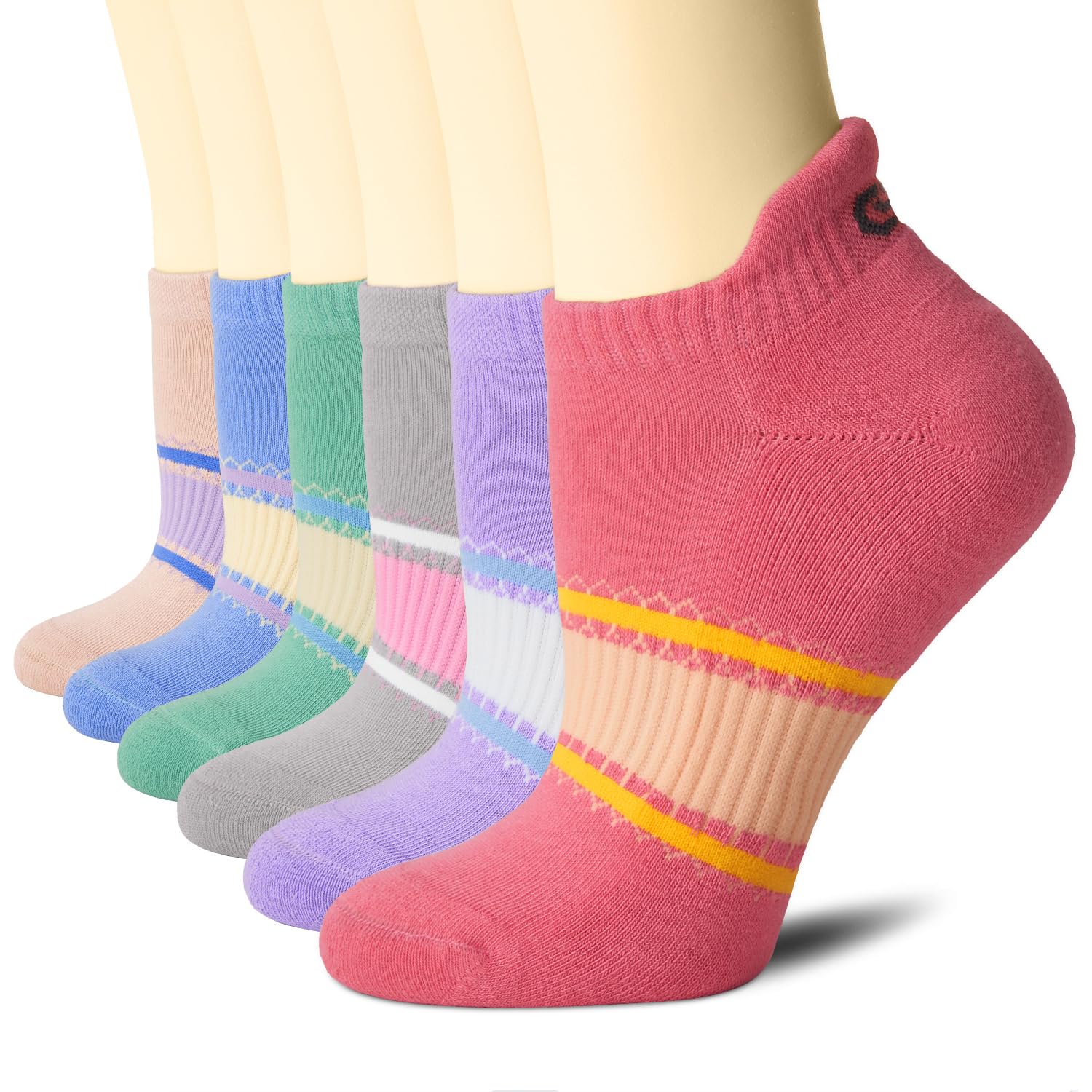 Low Cut Sports Pack Of 6 Socks For Men