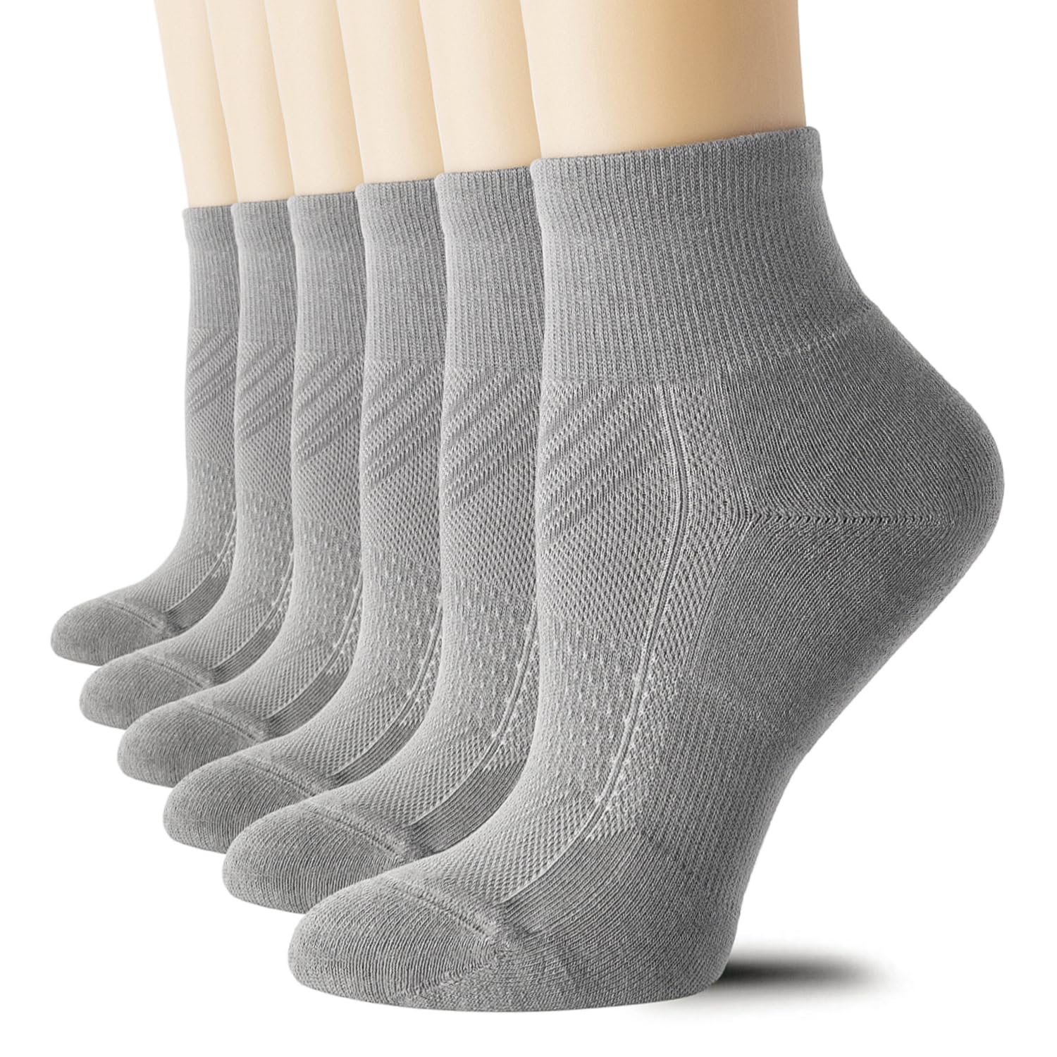 Pack Of Running Athletic Cushioned Sport Socks 6 For Women