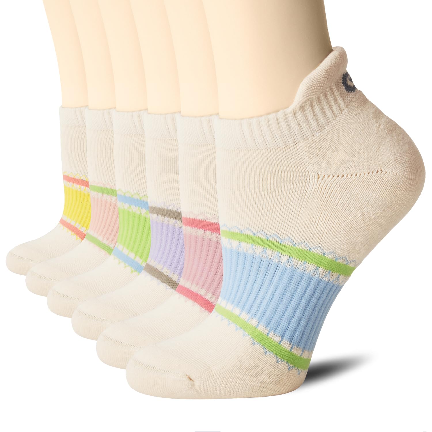Low Cut Sports Pack Of 6 Socks For Men