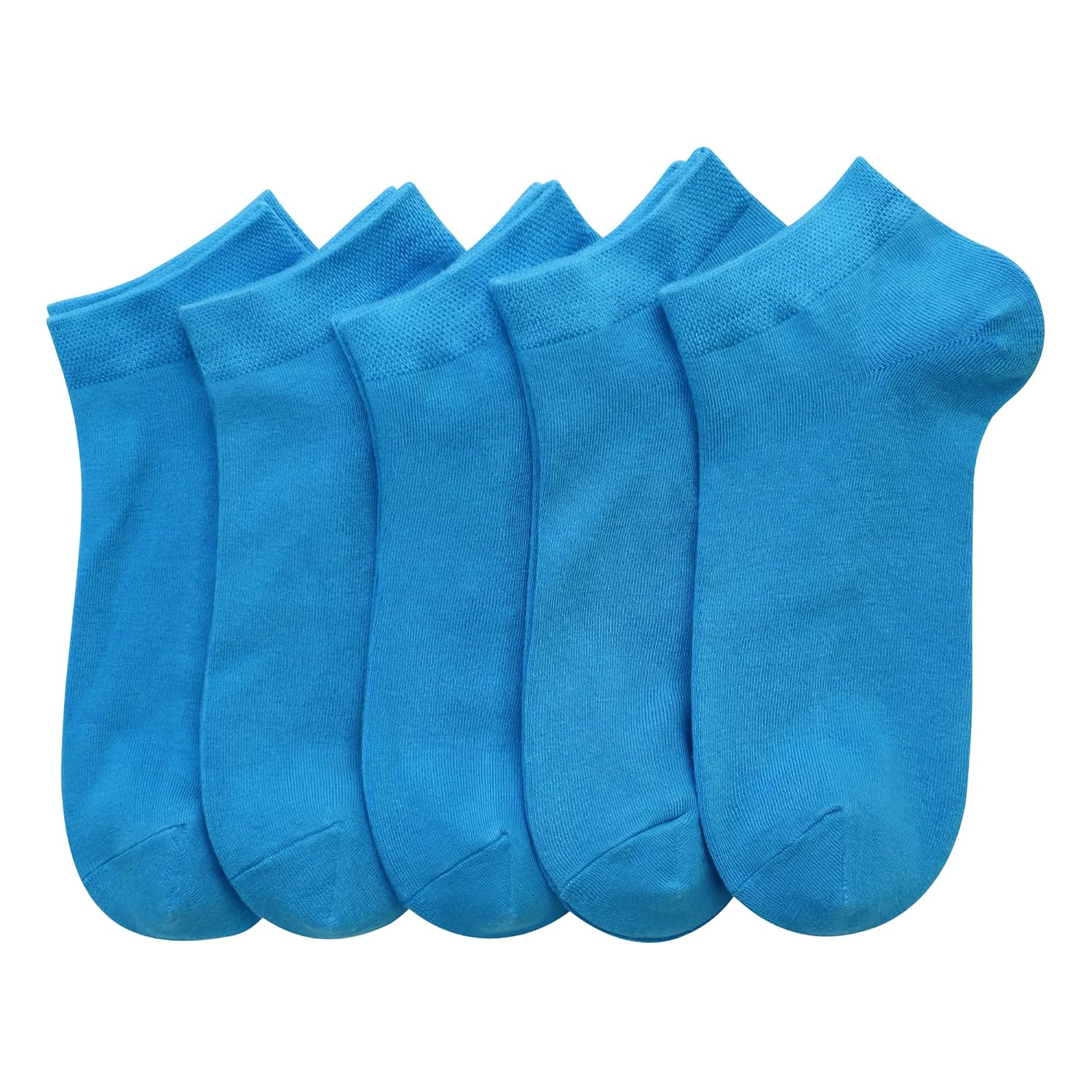 5 Pair Soft Low Cut Socks For Everyday Wear
