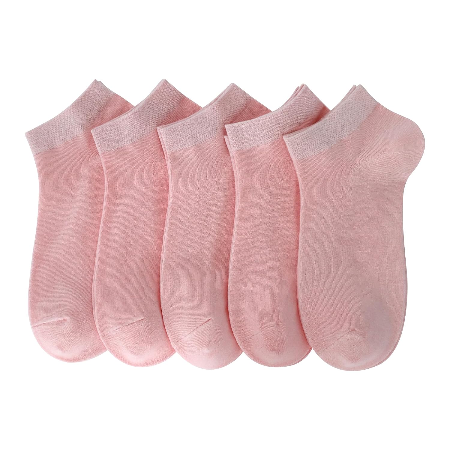 5 Pair Soft Low Cut Socks For Everyday Wear