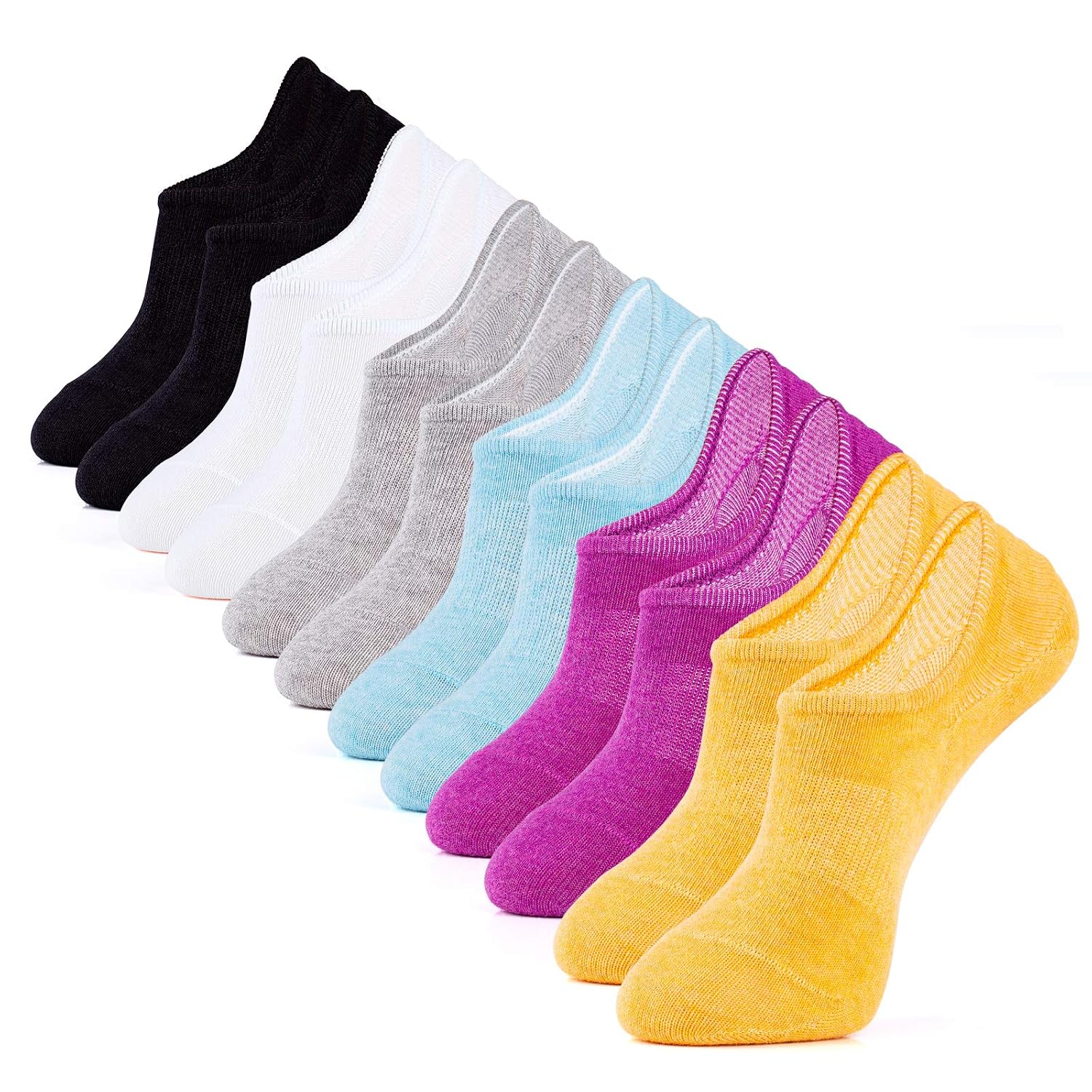 Casual Running Low Cut Athletic No Show Socks For MenCasual Running Low Cut Athletic No Show Socks For Men - Image 13
