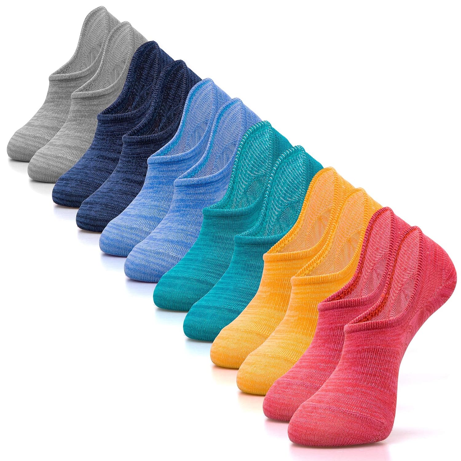 Casual Running Low Cut Athletic No Show Socks For MenCasual Running Low Cut Athletic No Show Socks For Men - Image 7