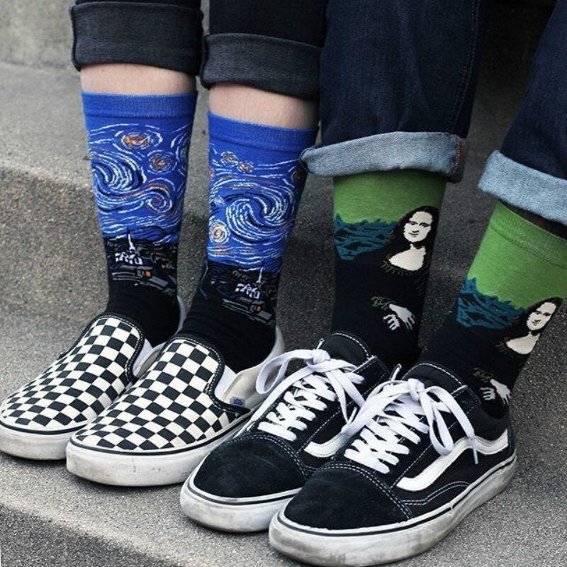 Casual Retro Style Cotton SocksCasual Retro Style Cotton Socks - Image 8