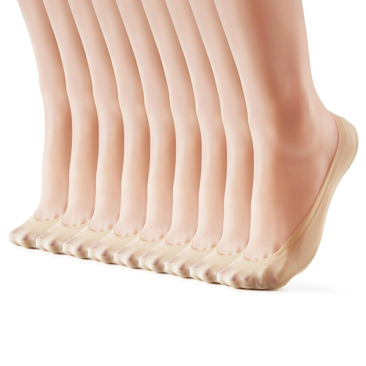 Ultra Low Cut No Show Nonslip Socks For Women
