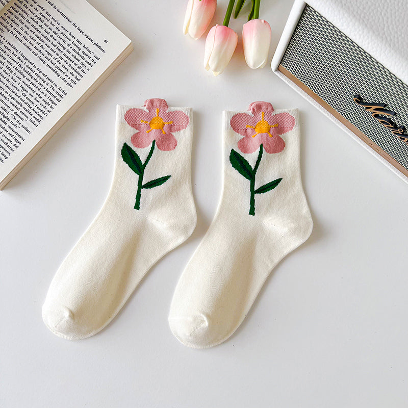 Cartoon Flower Candy Breathable Casual Short SocksCartoon Flower Candy Breathable Casual Short Socks - Image 8