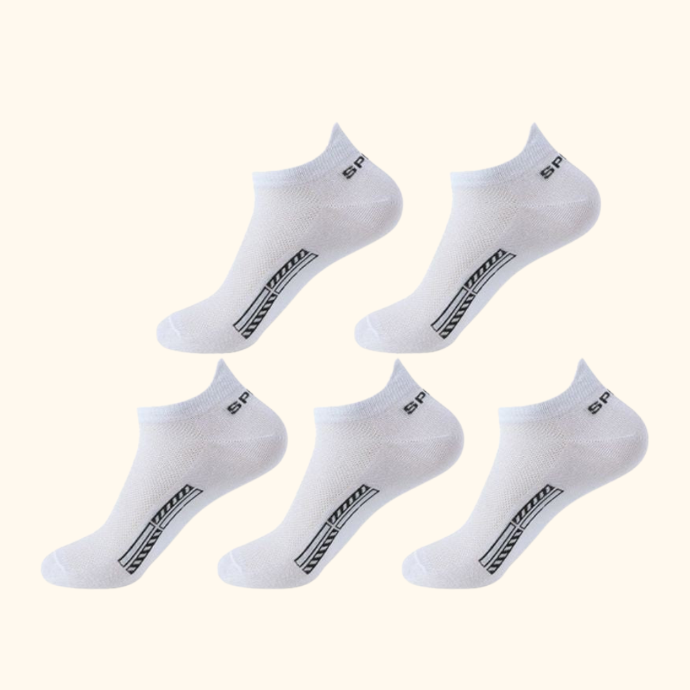 Low Cut Crew Ankle Sports Mesh Breathable SocksLow Cut Crew Ankle Sports Mesh Breathable Socks - Image 10