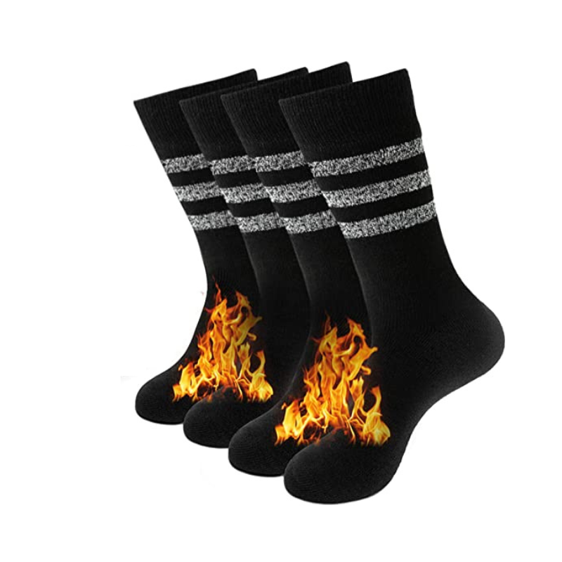 Solid Color Warm Thick Thermal Socks For MenSolid Color Warm Thick Thermal Socks For Men - Image 8