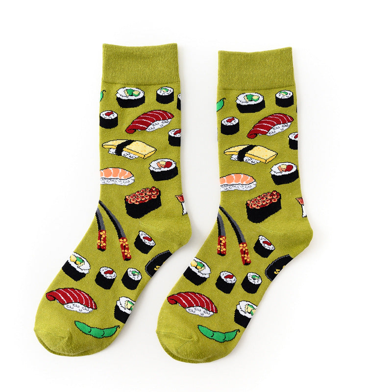 Funny Fruits Skateboard Socks