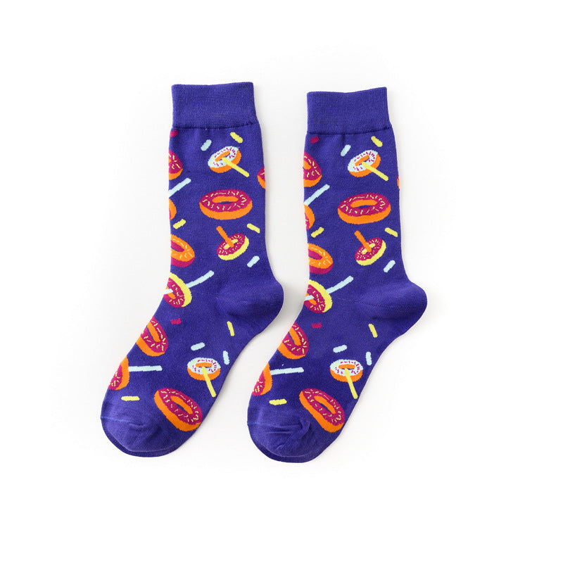 Funny Fruits Skateboard Socks