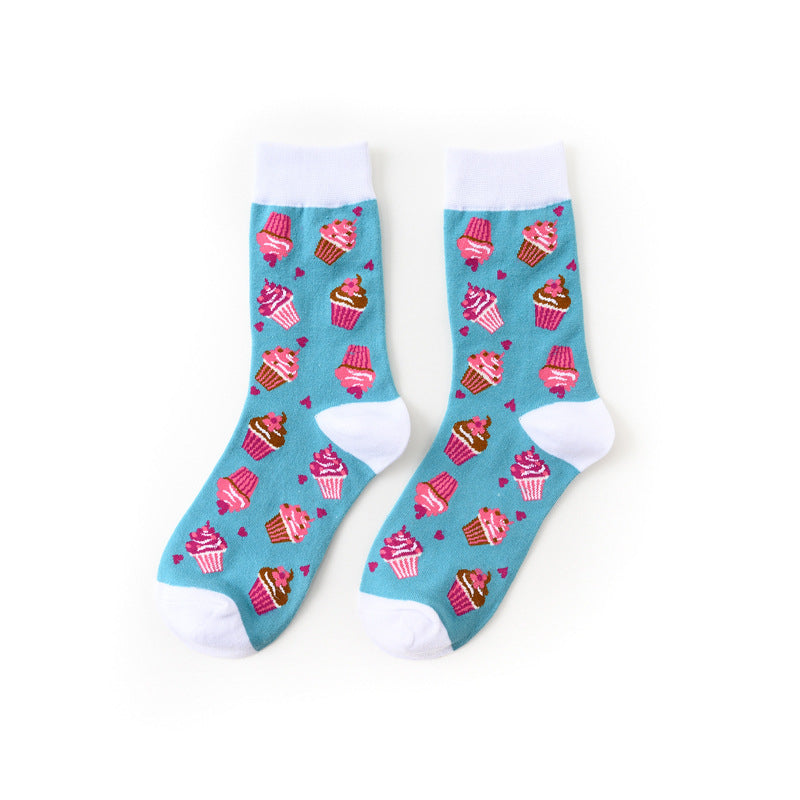 Funny Fruits Skateboard Socks