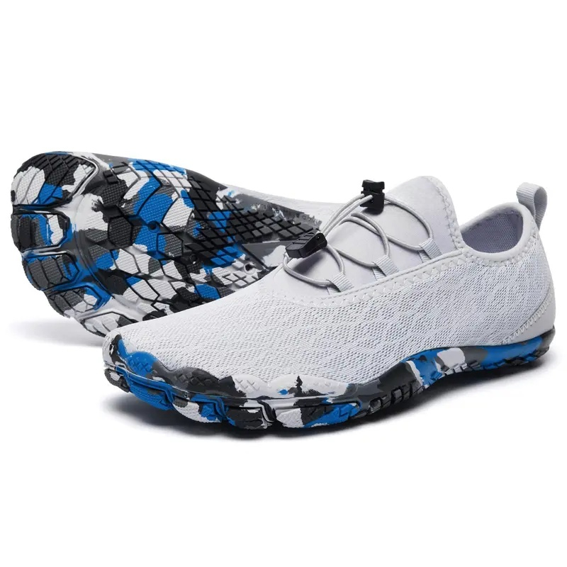 Men Wide Toes Barefoot Lightweight Breathable Water Creek ShoesLightweight Quick Dry Creek Barefoot Water Sport Shoes For Men - Image 3