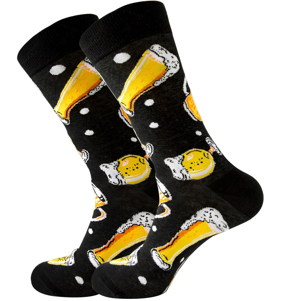 Hip Hop Winter Printed Socks