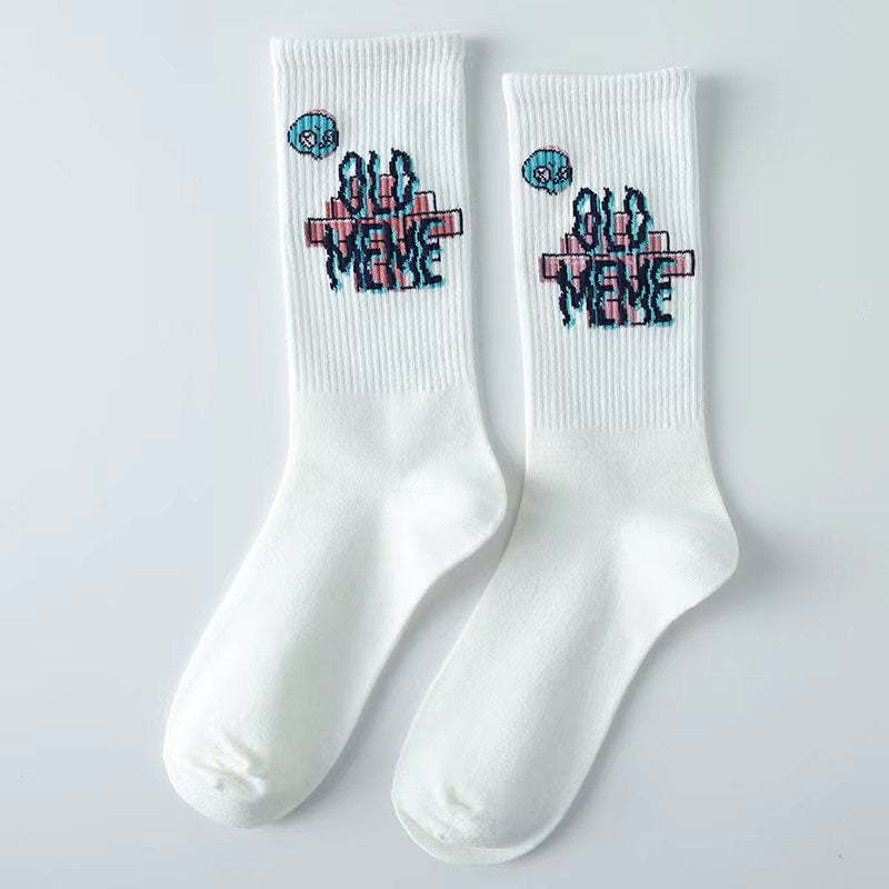 Printed Sports Designer Socks