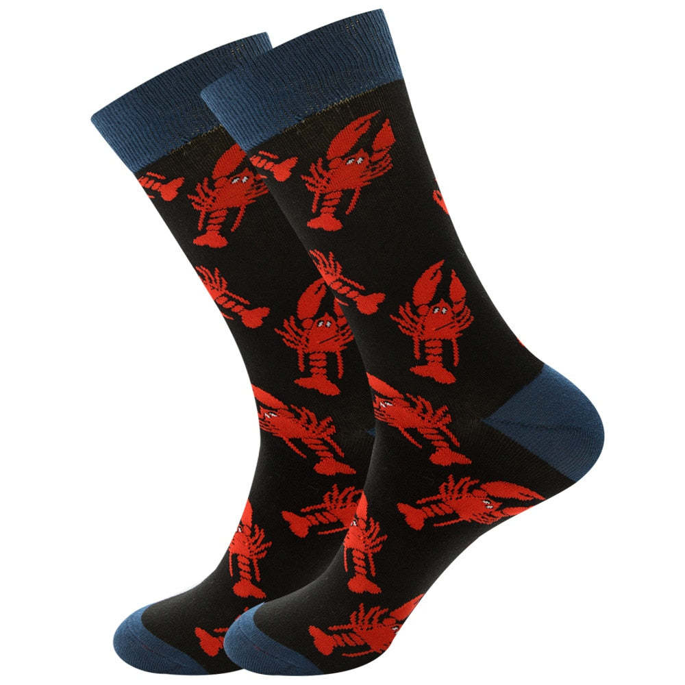Hip Hop Winter Printed Socks