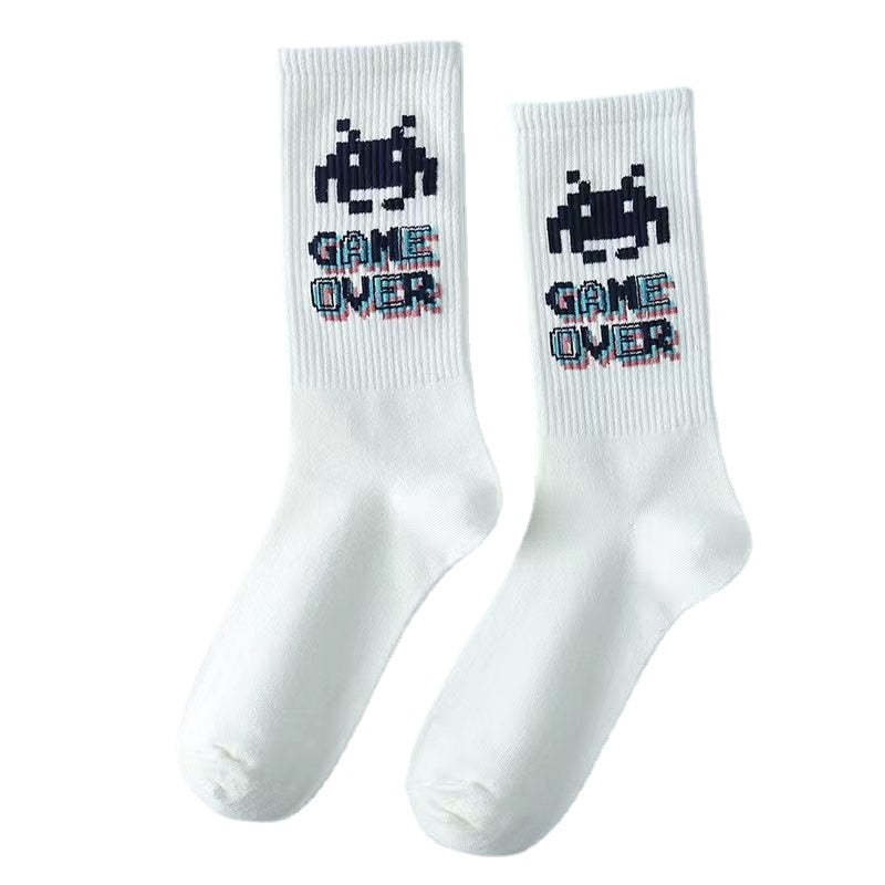 Printed Sports Designer Socks