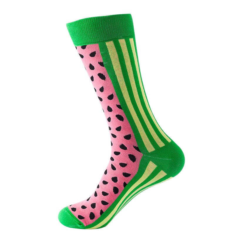 Cartoon Abstract Design Socks