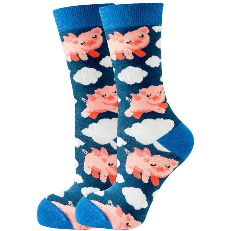 Harajuku Cartoon Casual Socks