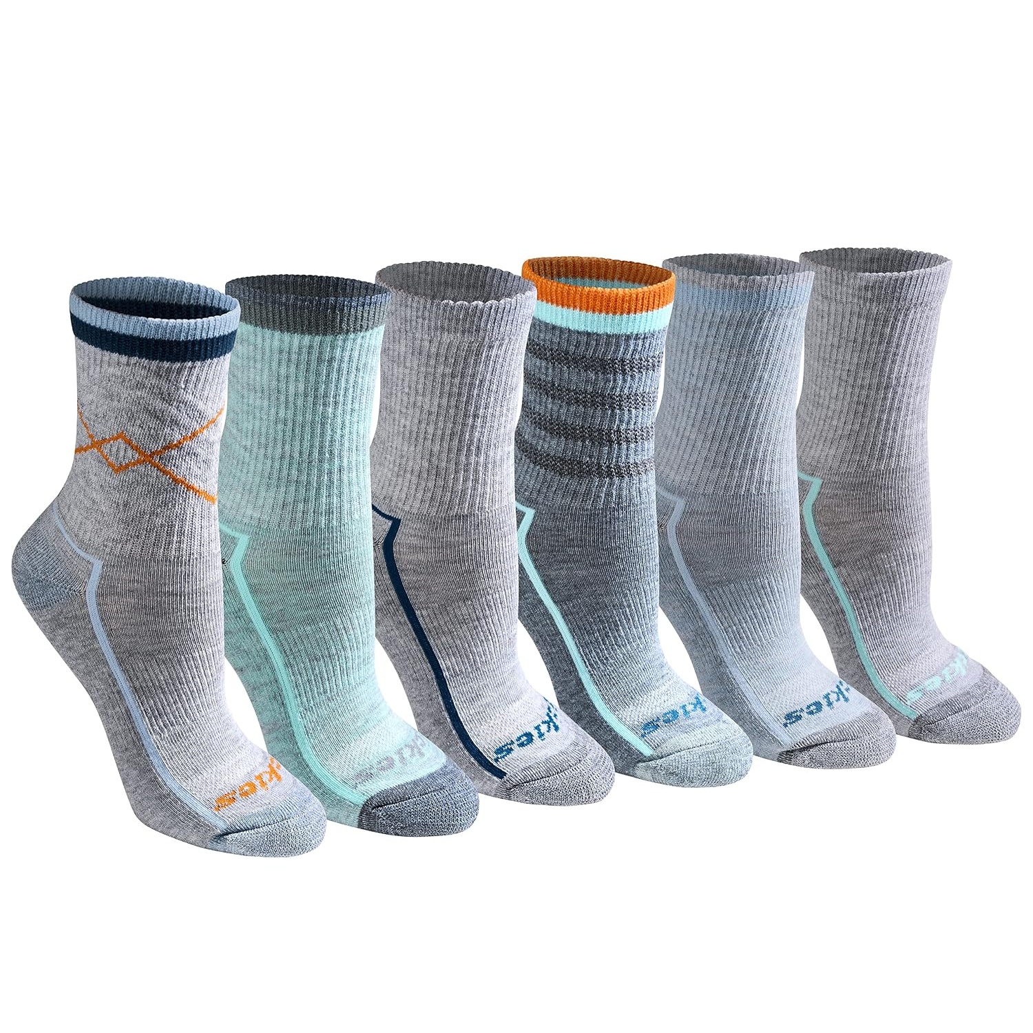 Wicking Midcrew Pack Of 12 Socks For Women
