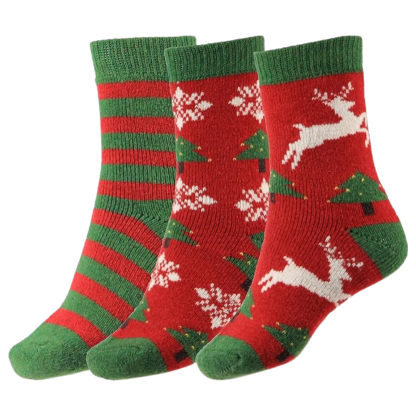 Boot Socks for Women Winter Solid Thick Warm Socks