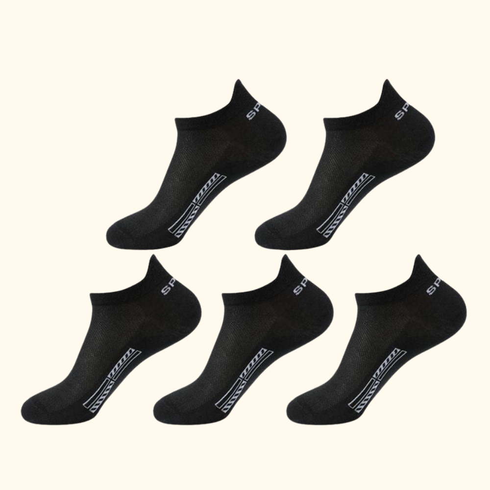 Low Cut Crew Ankle Sports Mesh Breathable SocksLow Cut Crew Ankle Sports Mesh Breathable Socks - Image 8