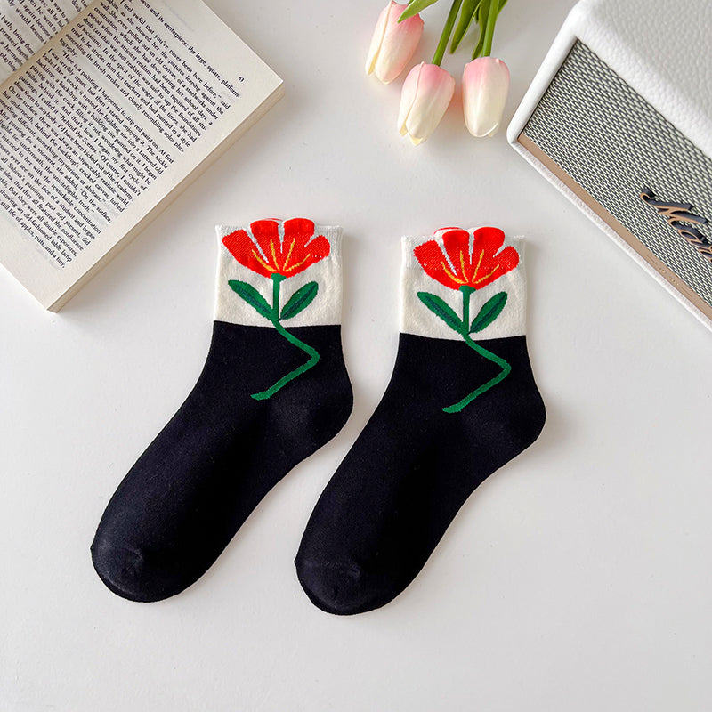 Cartoon Flower Candy Breathable Casual Short SocksCartoon Flower Candy Breathable Casual Short Socks - Image 10
