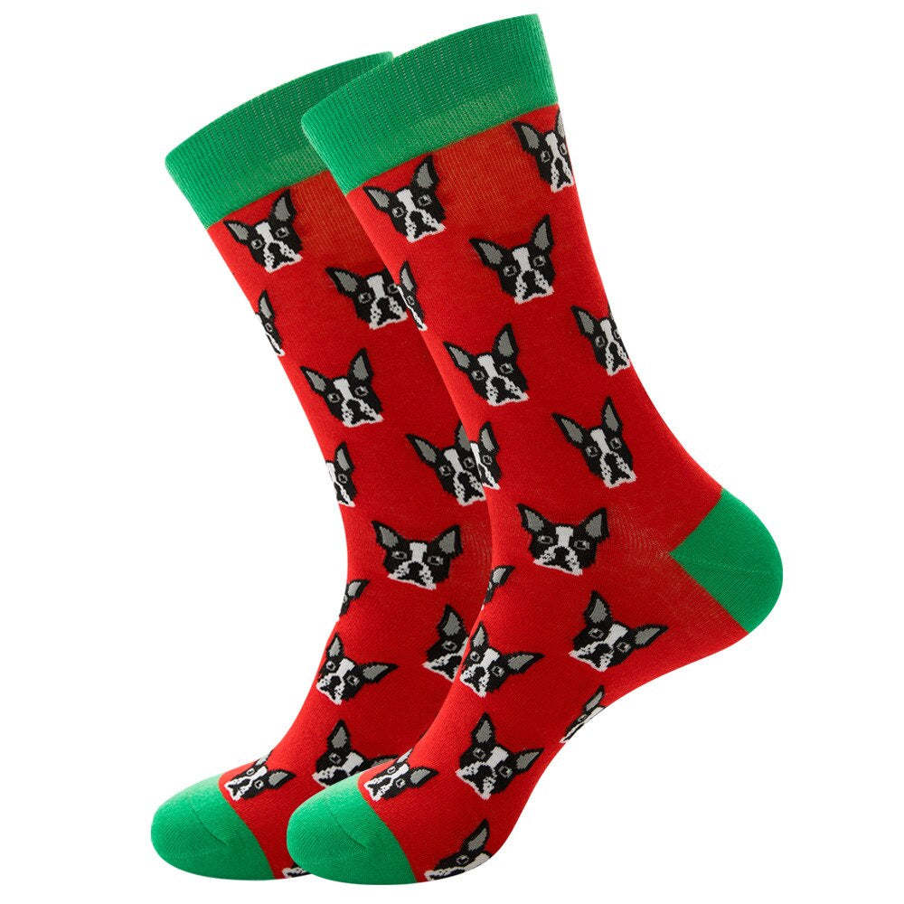 Winter Hip Hop Printed Socks