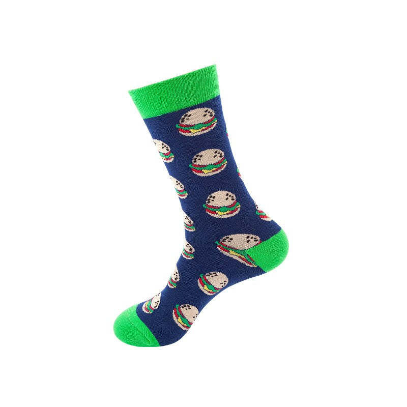 Cartoon Abstract Design Socks