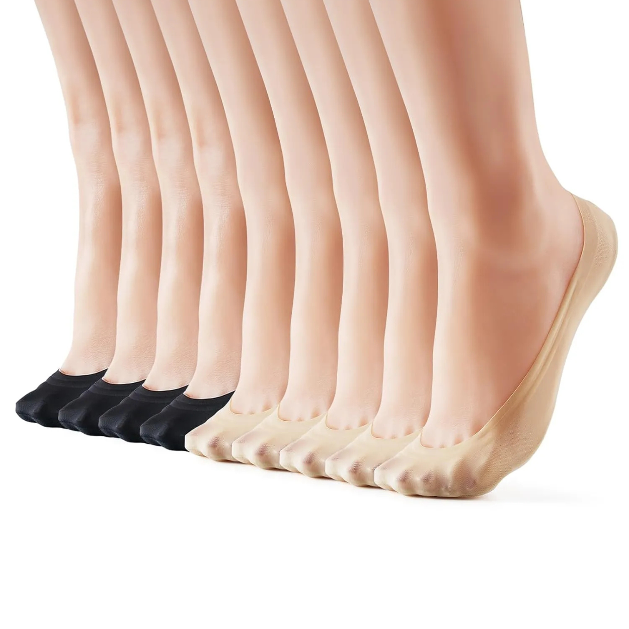 Ultra Low Cut No Show Nonslip Socks For Women