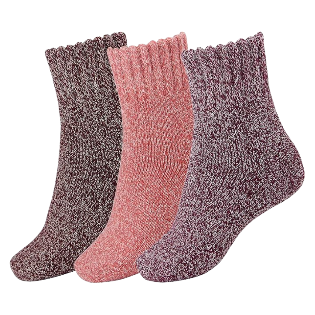 Boot Socks for Women Winter Solid Thick Warm Socks