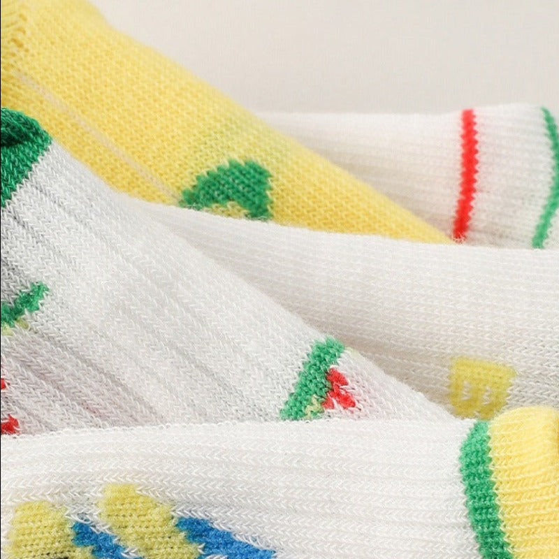 Teddy Cotton Children Mesh Boat SocksTeddy Cotton Children Mesh Boat Socks - Image 2