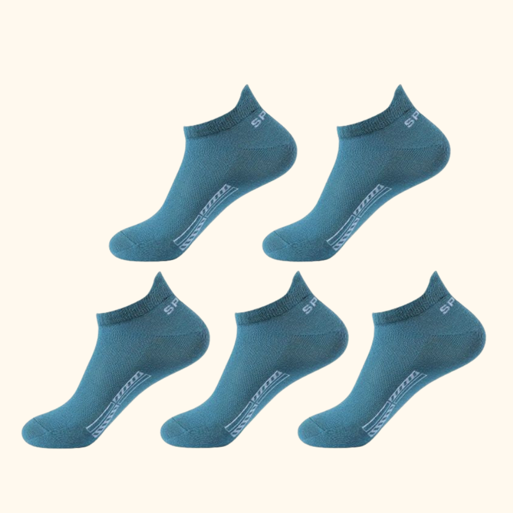 Low Cut Crew Ankle Sports Mesh Breathable Socks