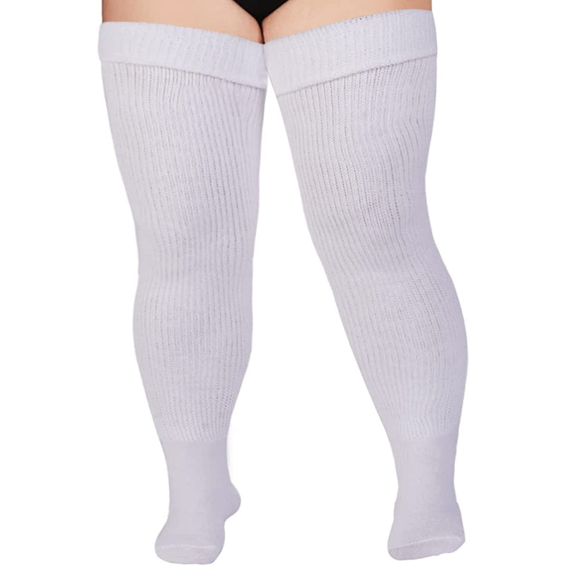 Plus Size Womens Thigh High Socks for Thick Thighs- Extra Long & Thick Over the Knee Stockings- Leg Warmer Boot SocksPlus Size Womens Thigh High Socks for Thick Thighs- Extra Long & Thick Over the Knee Stockings- Leg Warmer Boot Socks - Image 21