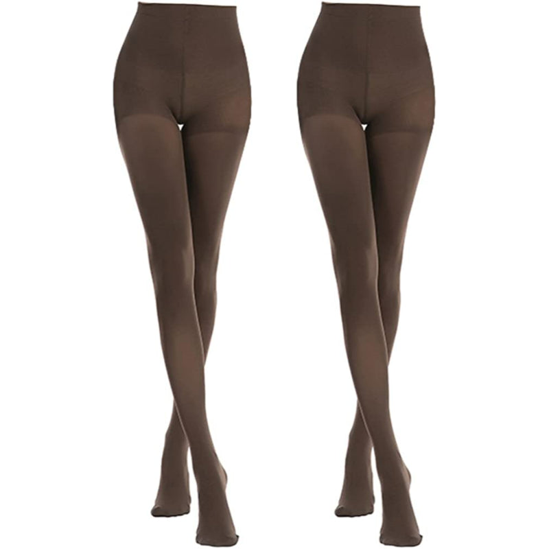 Pack Of 2 Women's Opaque Control Top Tights Comfort Stretch 70 Denier PantyhosePack Of 2 Women's Opaque Control Top Tights Comfort Stretch 70 Denier Pantyhose - Image 7