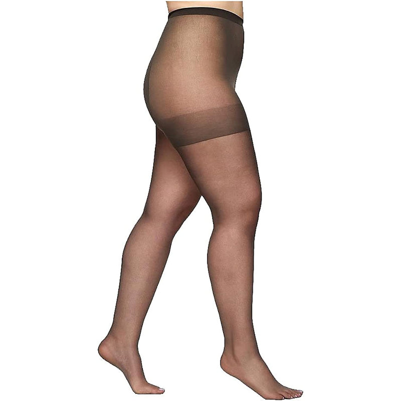 Women's All Day Sheer Non-control Top Pantyhose - SandalfootWomen's All Day Sheer Non-control Top Pantyhose - Sandalfoot - Image 2