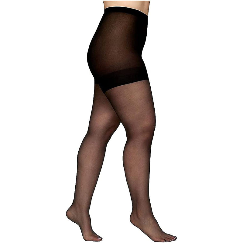 Women's All Day Sheer Non-control Top Pantyhose - Sandalfoot