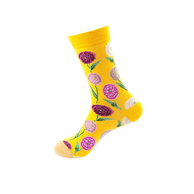 Happy Bright Abstract SocksHappy Bright Abstract Socks - Image 6